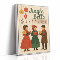 Carolers Sing Nostalgic December Melodies