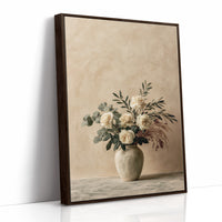 Ivory Roses, Upright & Serene