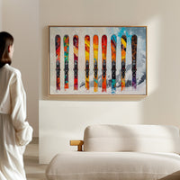 Mountain Colors Line Fresh Snow