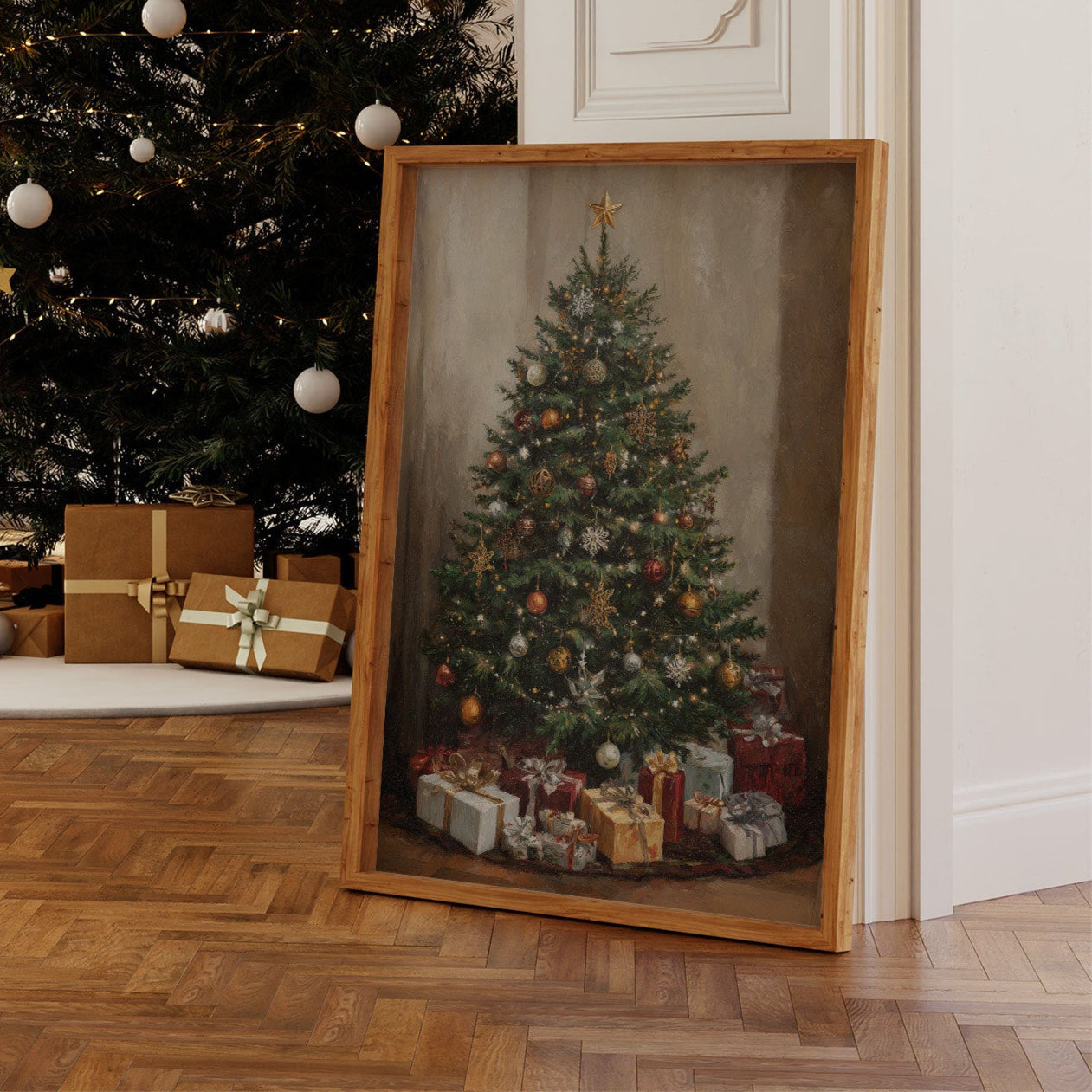 Painted Memories Of Christmas Morning