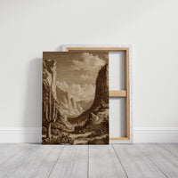 Sepia Canyons Of Forgotten Time