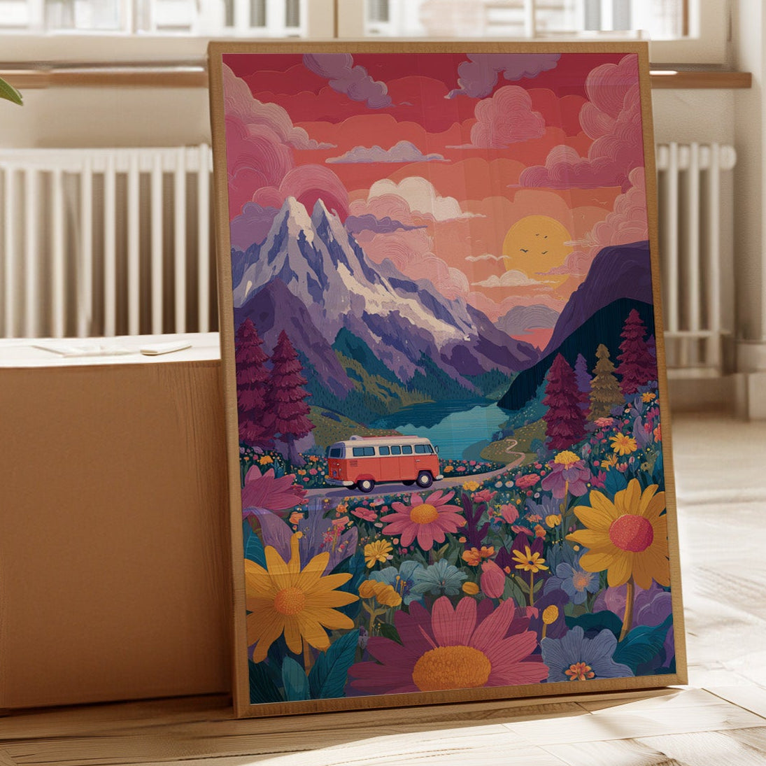 Journey Through Blooming Horizons