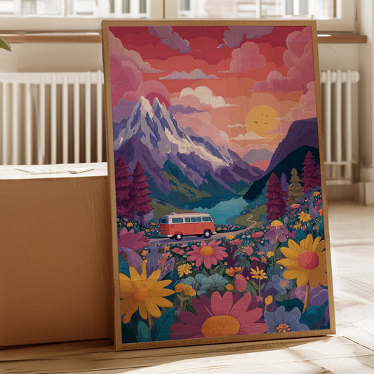 Journey Through Blooming Horizons
