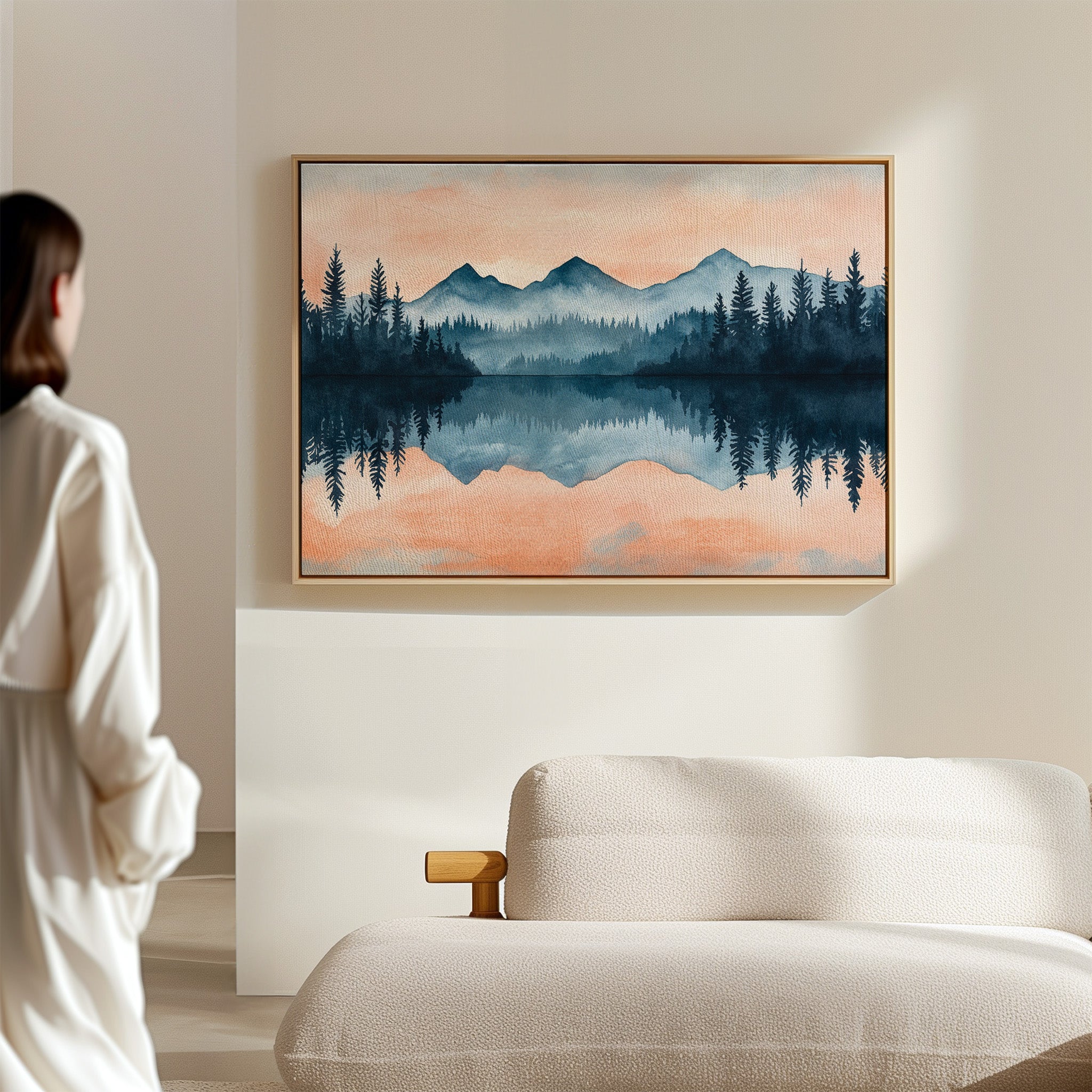 Dawn Mirrors Mountain's Ancient Song