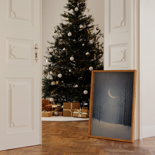 Crescent Moon Leads December Home