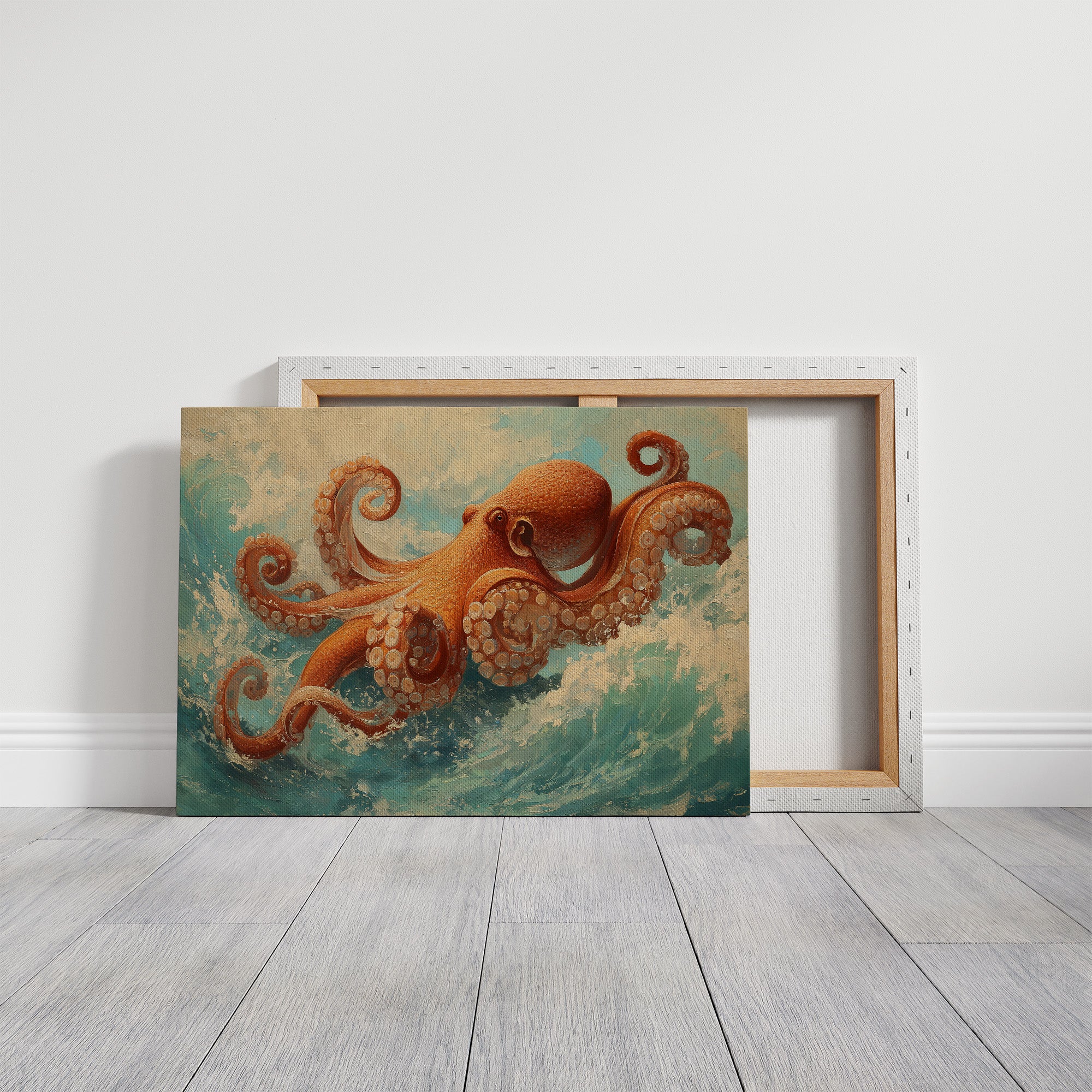 Copper Dancer Rides Turquoise Waves