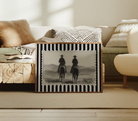 Morning Dust Carries Ranch Tales West