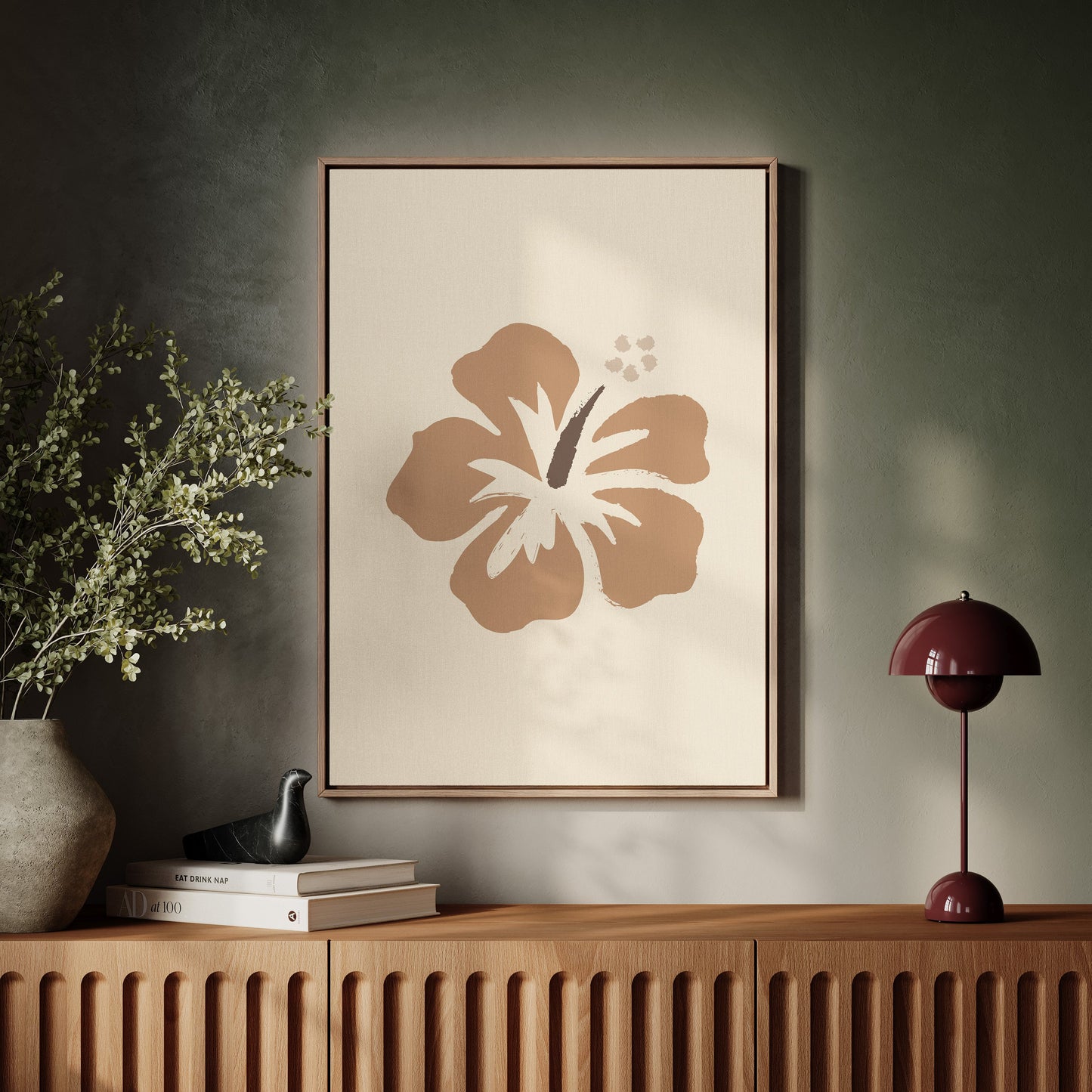 Gentle Petals Dance In Bronze