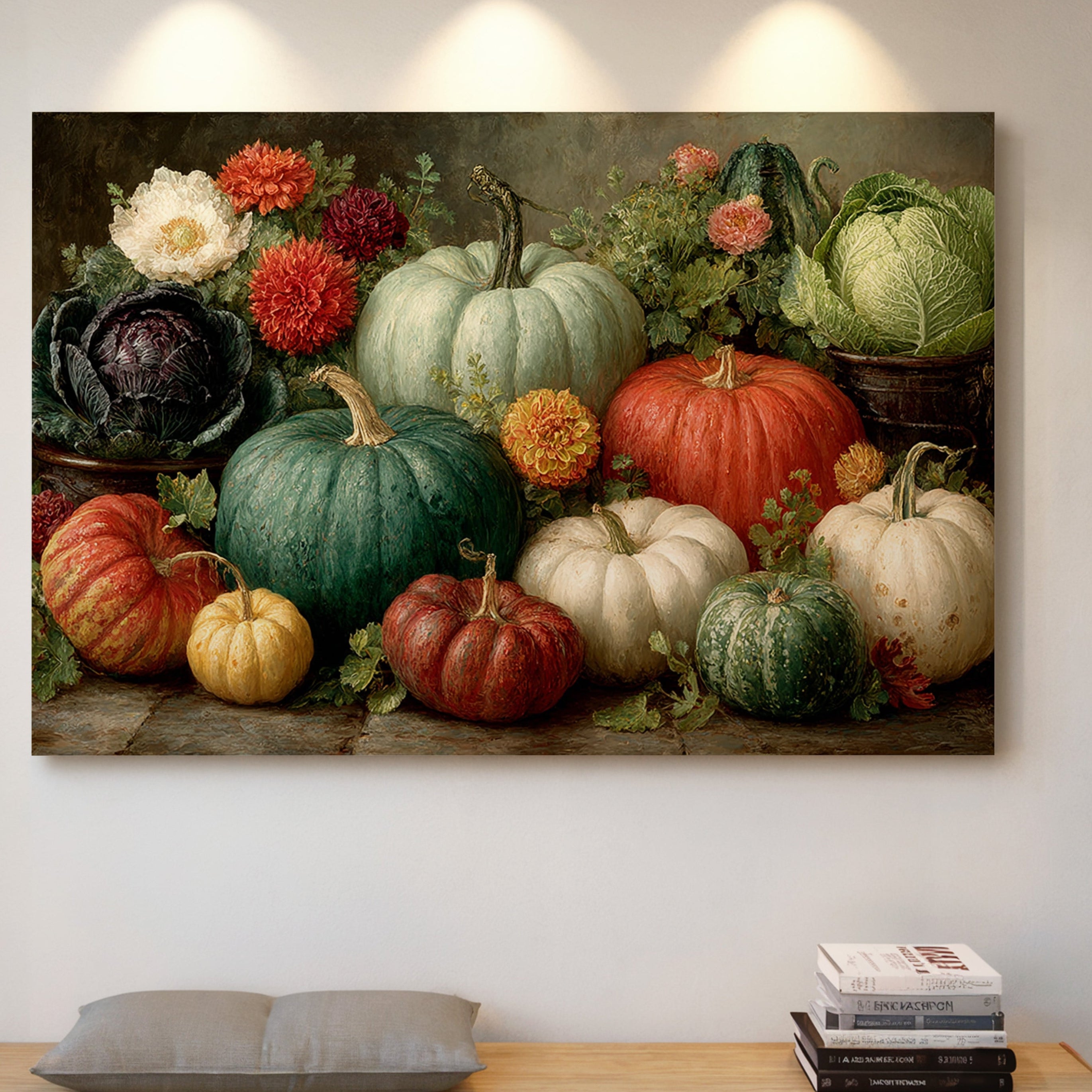 Harvest's Bounty in Colorful Abundance