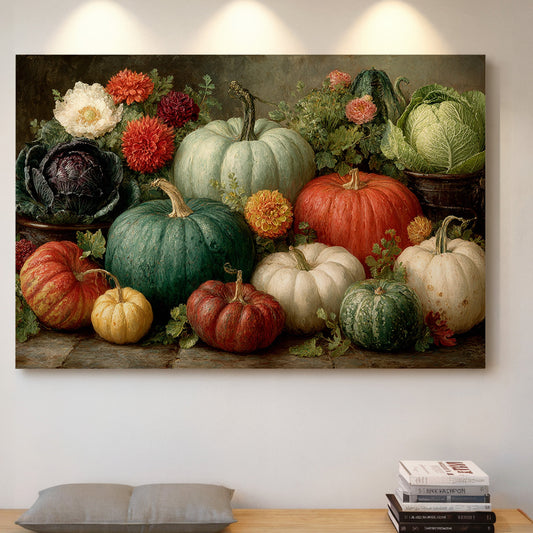 Harvest's Bounty in Colorful Abundance