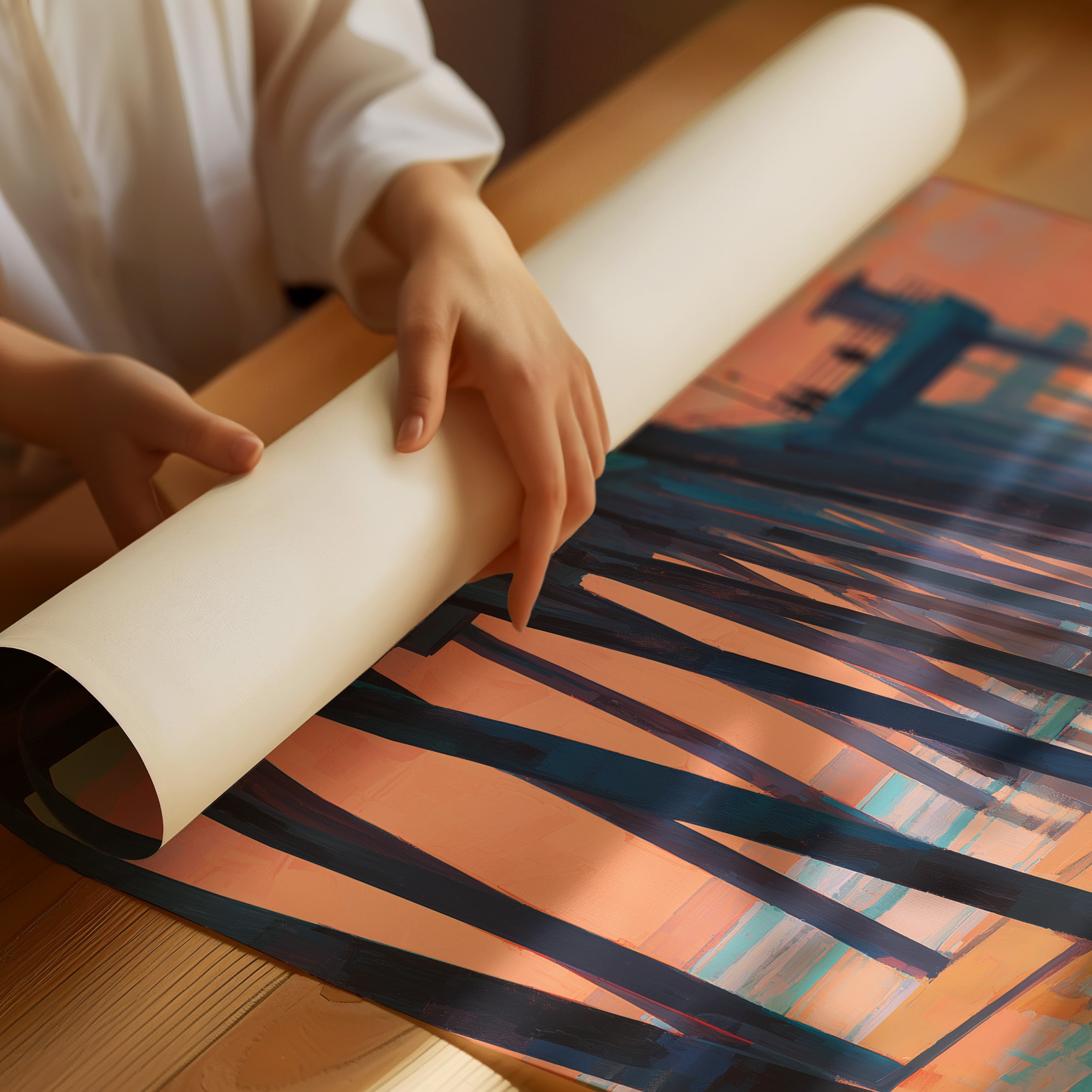 Twilight Whispers Beneath The Pier