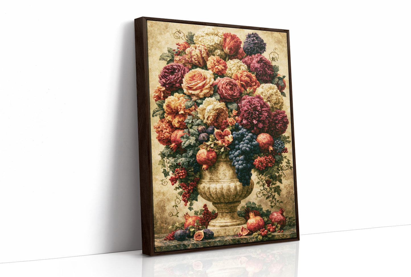 Grapes, Figs & Roses Grand Urn