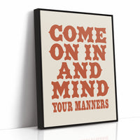 Mind Your Manners, Honey