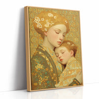 Gold and Quiet, She Holds Her