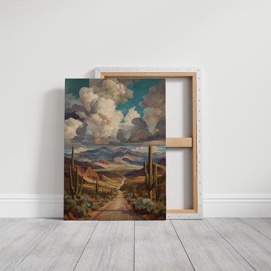 Thunderclouds Over Saguaro Road