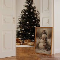 Winter's Charm In Plaid And Holly