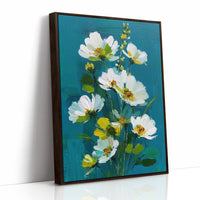 Wild and White Against the Teal