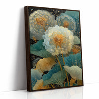 Wishes Written in Gold and Teal