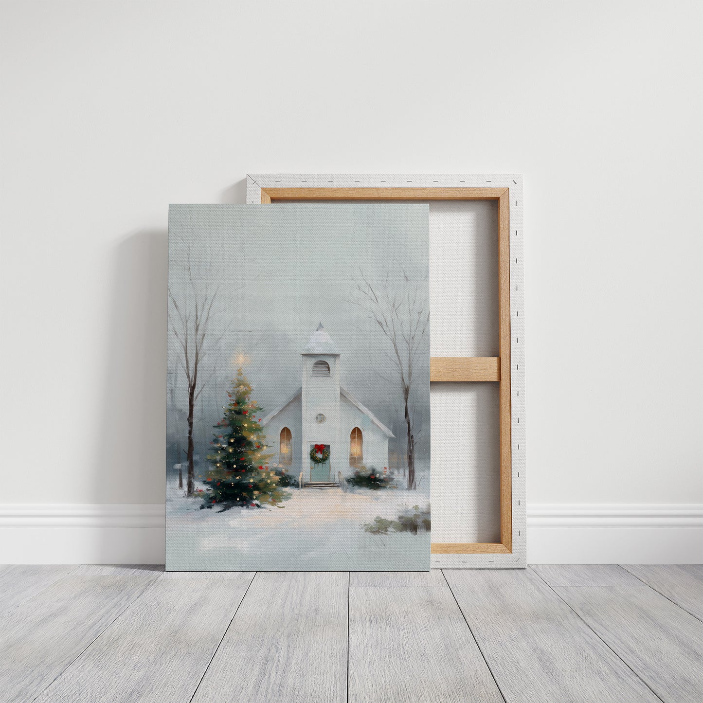 Quiet Chapel at Christmas