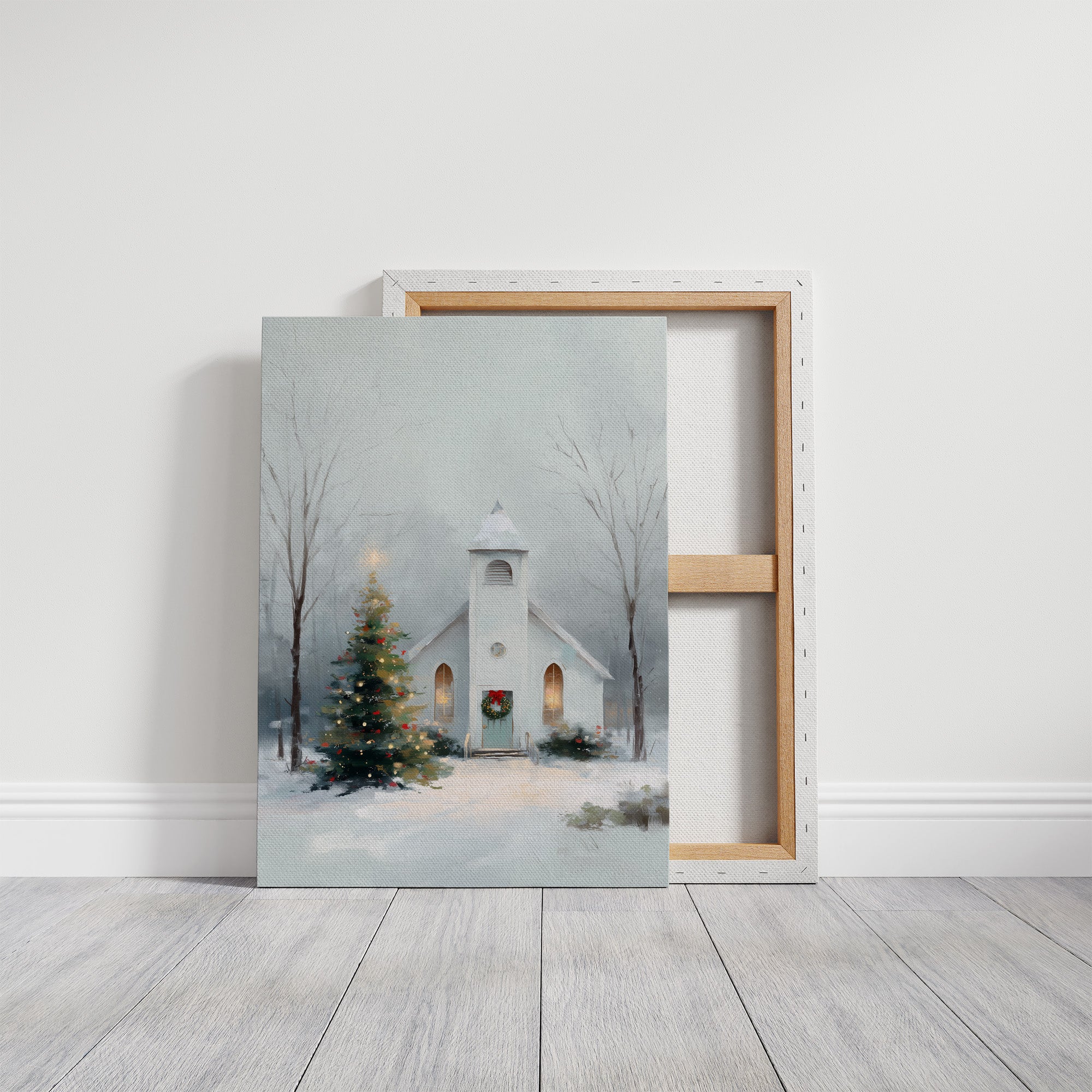 Quiet Chapel at Christmas