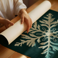 Frost Ferns Bloom On Emerald