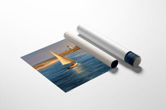 Sailing Home To Lighthouse Bay