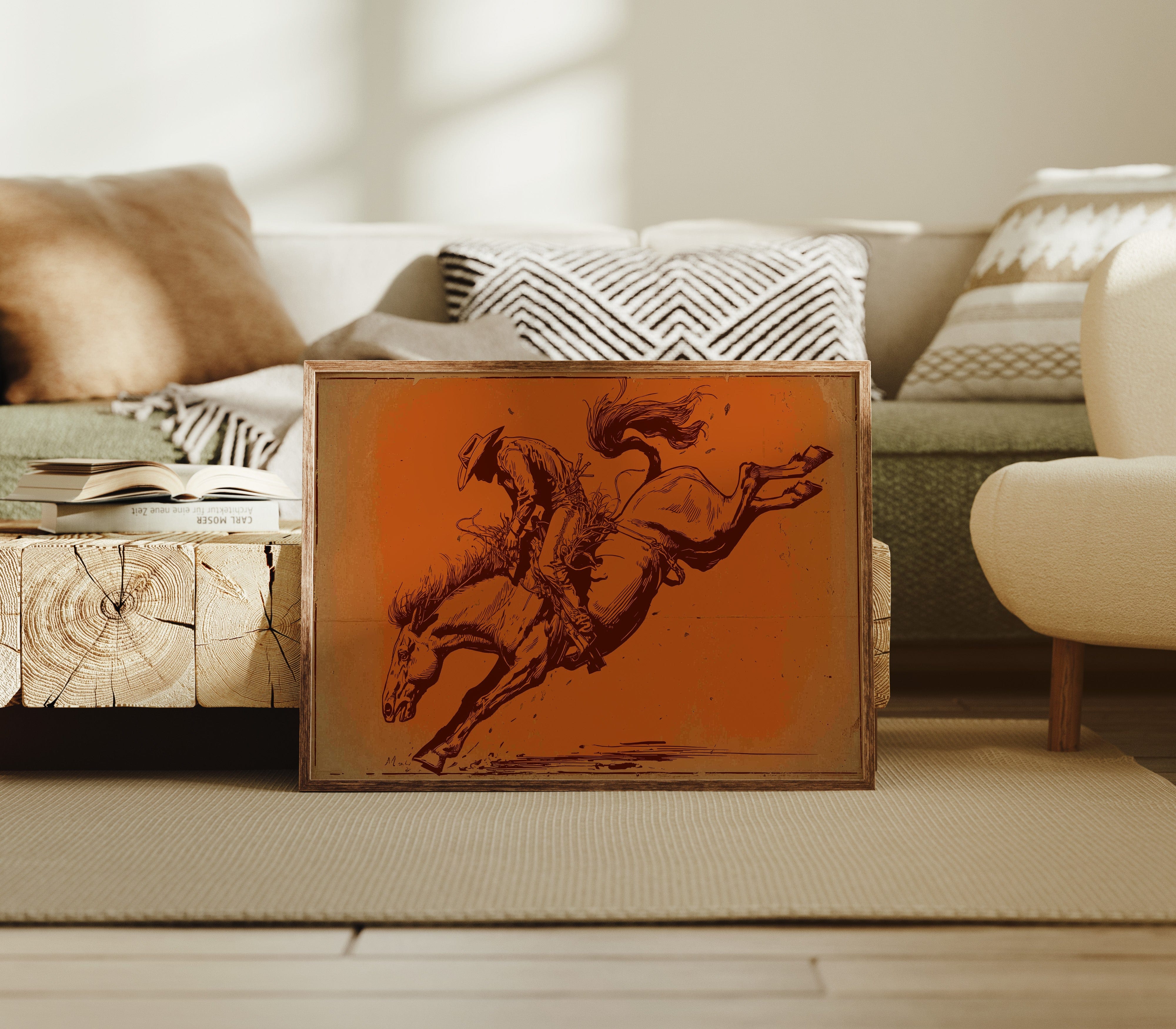 Wild Horses Chase Copper Sunsets