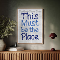 Blue Letters Find Their Home