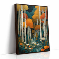 The Birch Grove After Midnight