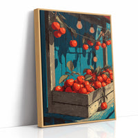 Farm Stand: One Apple Escaped the Crate