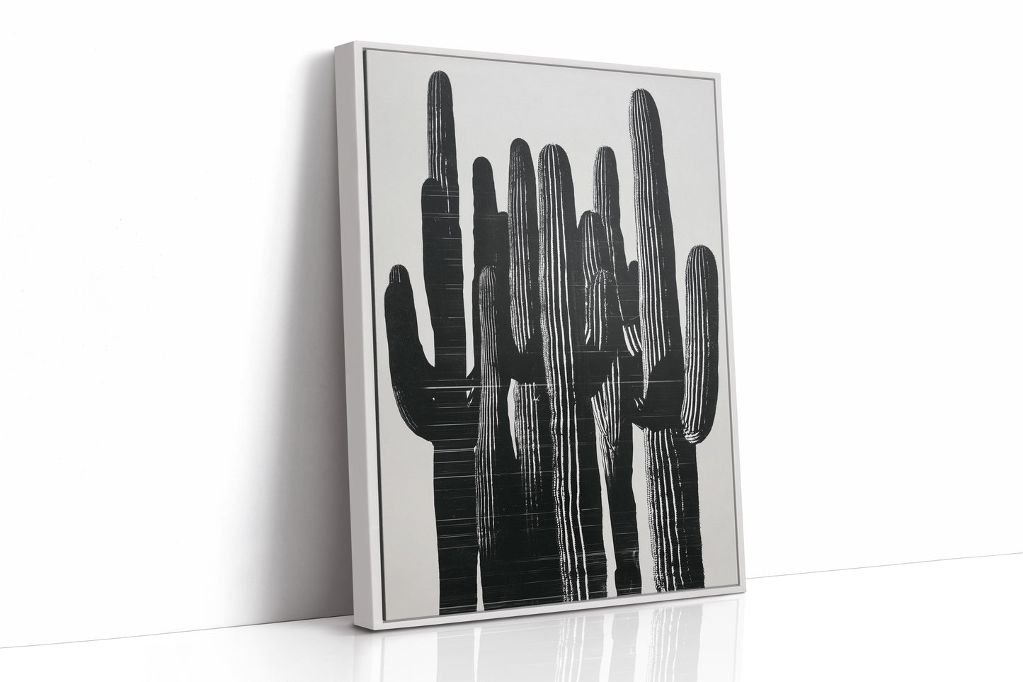 Saguaros Dance Under Desert Stars