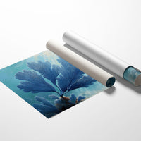 Blue Coral Dances With Light