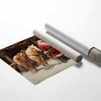 Ranch Horses Share Christmas Eve Magic