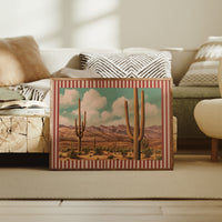 Saguaros Dance Under Turquoise Horizons