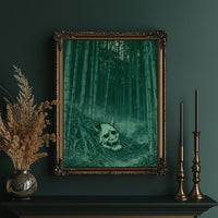 Oni Skull in the Bamboo Grove