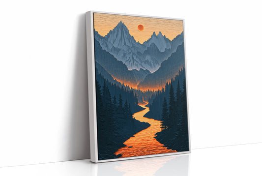 A Valley Lit From Within