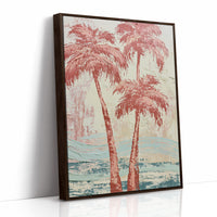 Coral Palms, Waves of Sage