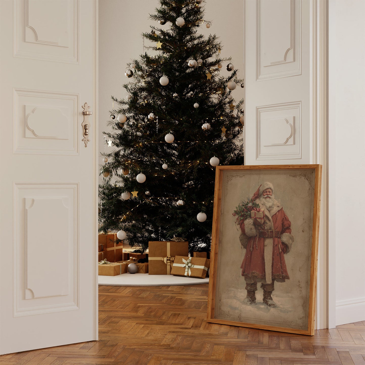 Vintage Holiday Magic Glows Tonight