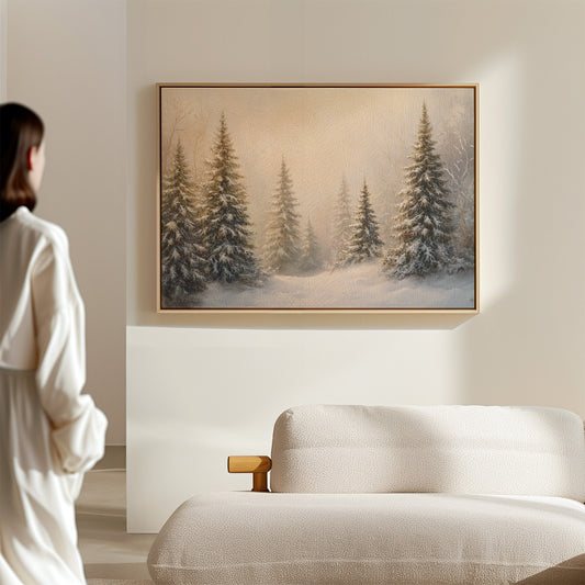 Silent Snow Wraps Pine Dreams