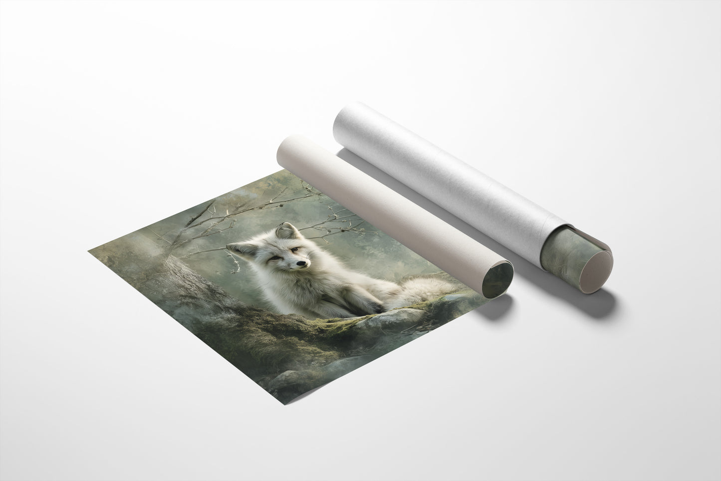 Arctic Tales Between Wooden Shelves