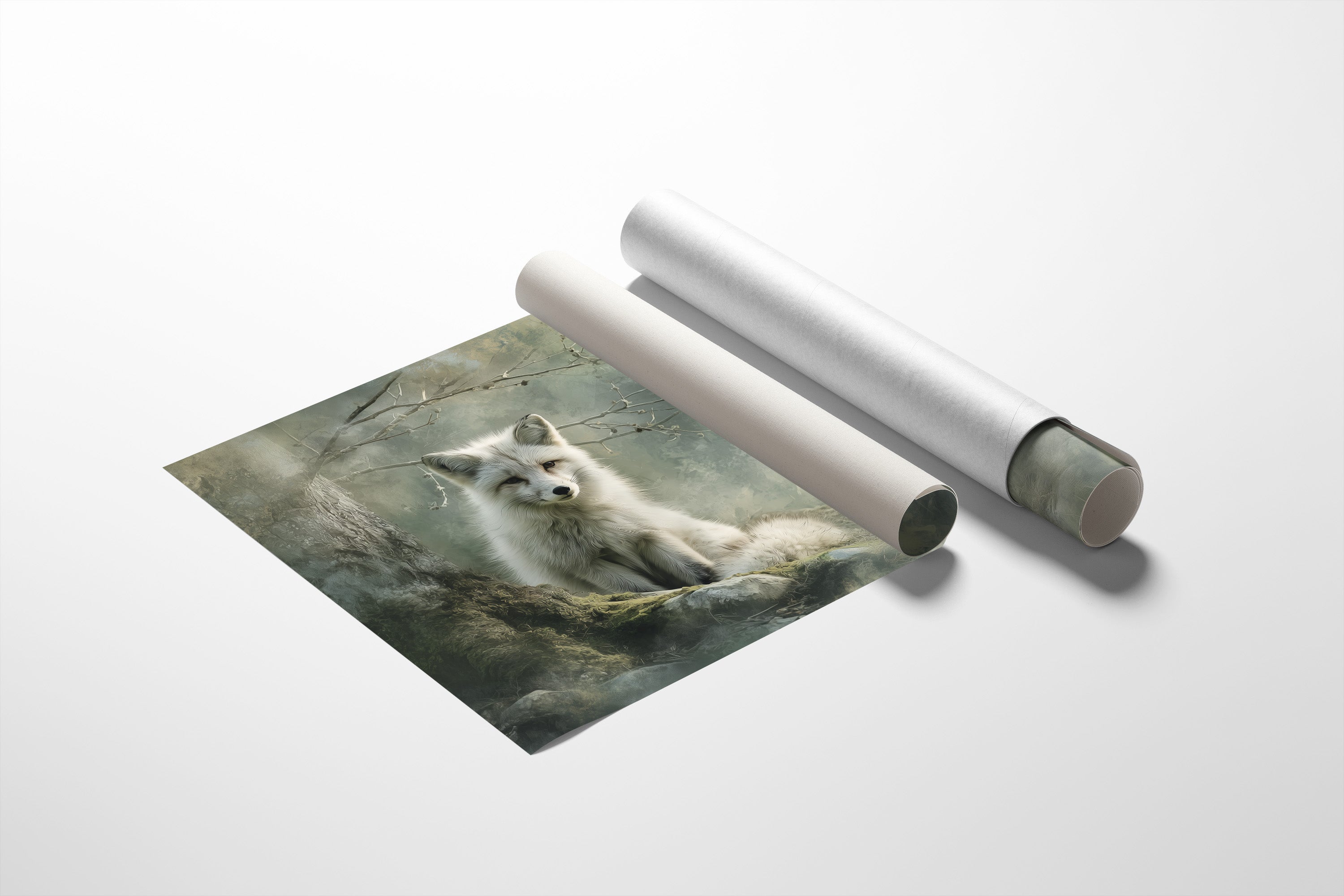 Arctic Tales Between Wooden Shelves