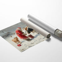 Winter Barn Brings Christmas To Cows