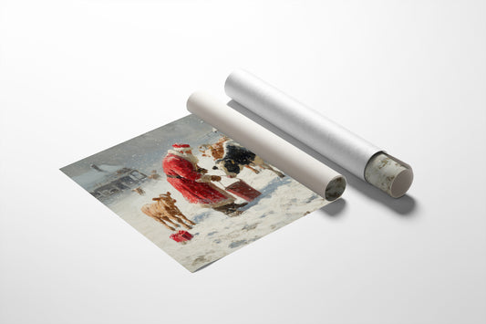 Winter Barn Brings Christmas To Cows