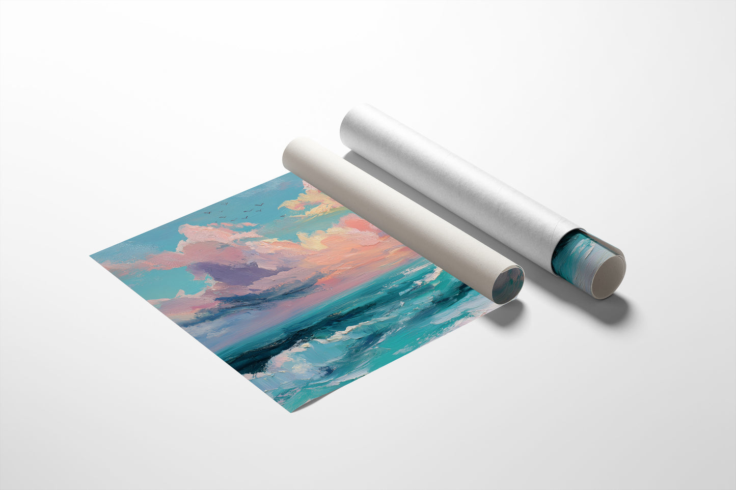 The Ocean Exhales at Dusk