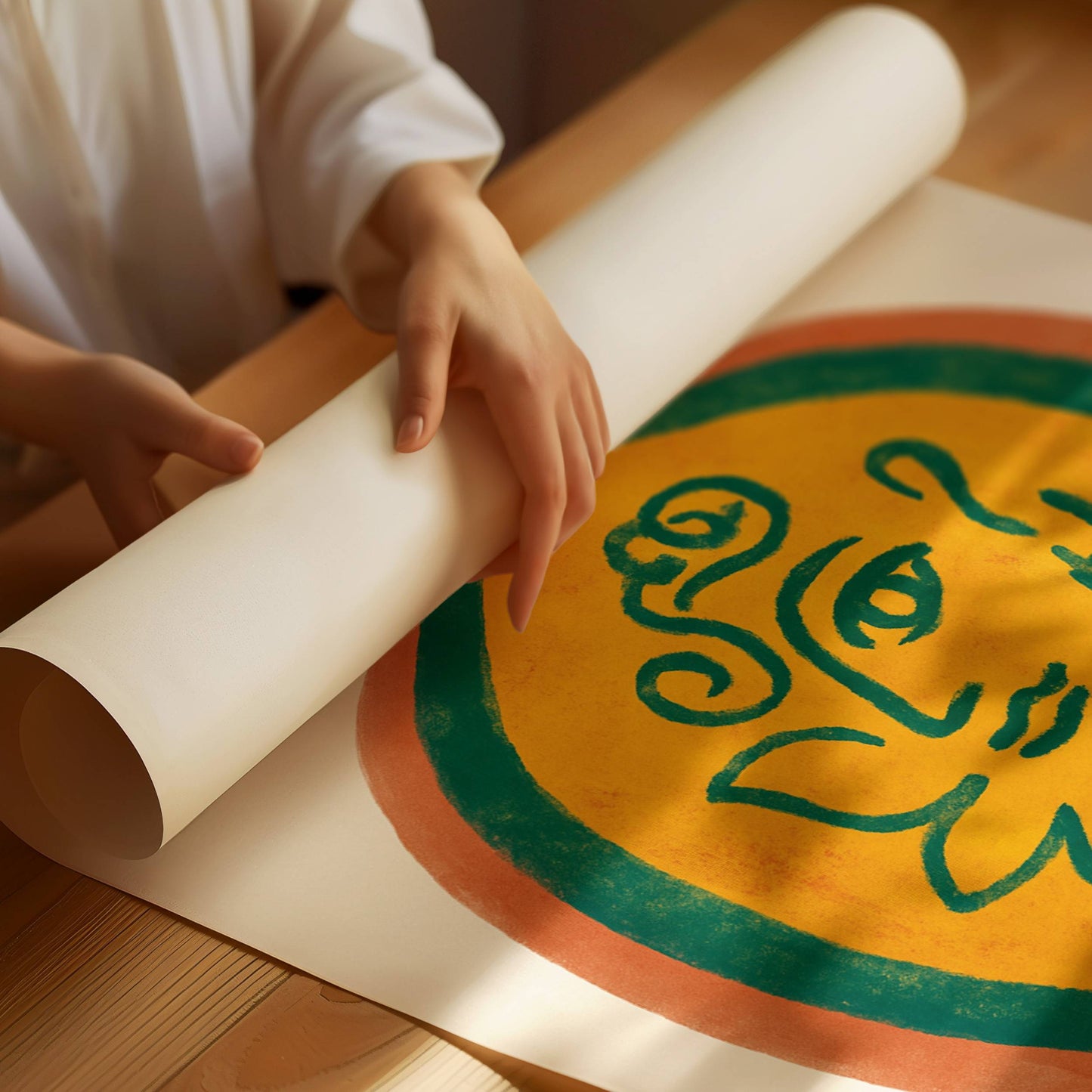 Terracotta Tales Bloom In Gold