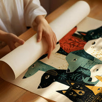 Dog Pack: A Folk Block-Print Chorus