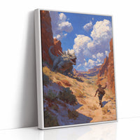 Chased Through Painted Canyon