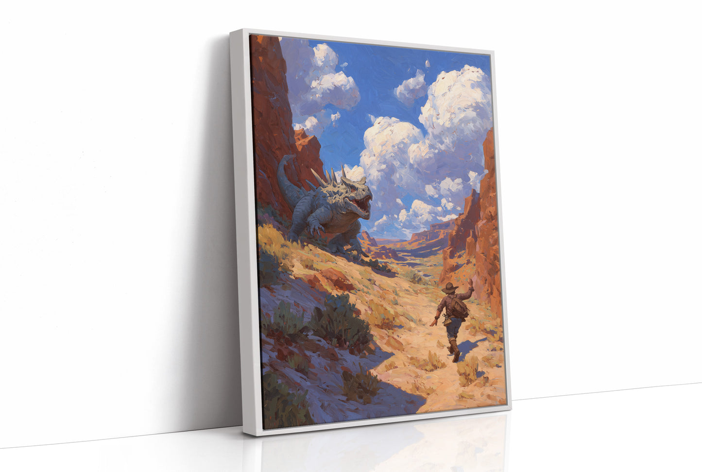 Chased Through Painted Canyon