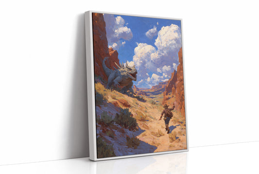 Chased Through Painted Canyon