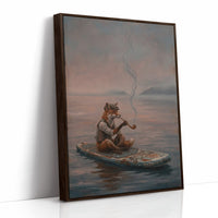 Smoke on Calm Water
